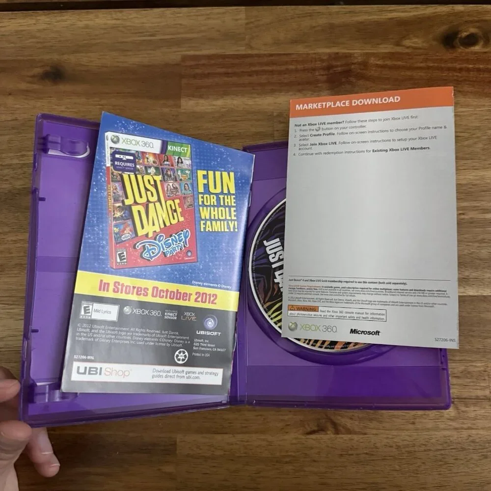 Just‎ Dance 4 (Microsoft Xbox 360, 2012) Kinect Game CIB Complete 40+ Tracks